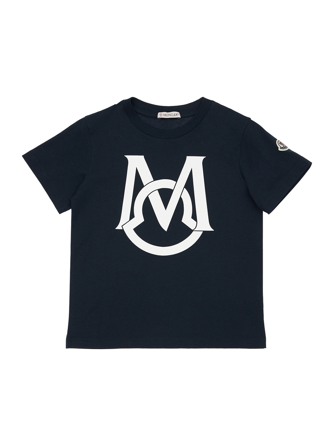 T-shirt Aus Baumwolljersey Mit Logodruck