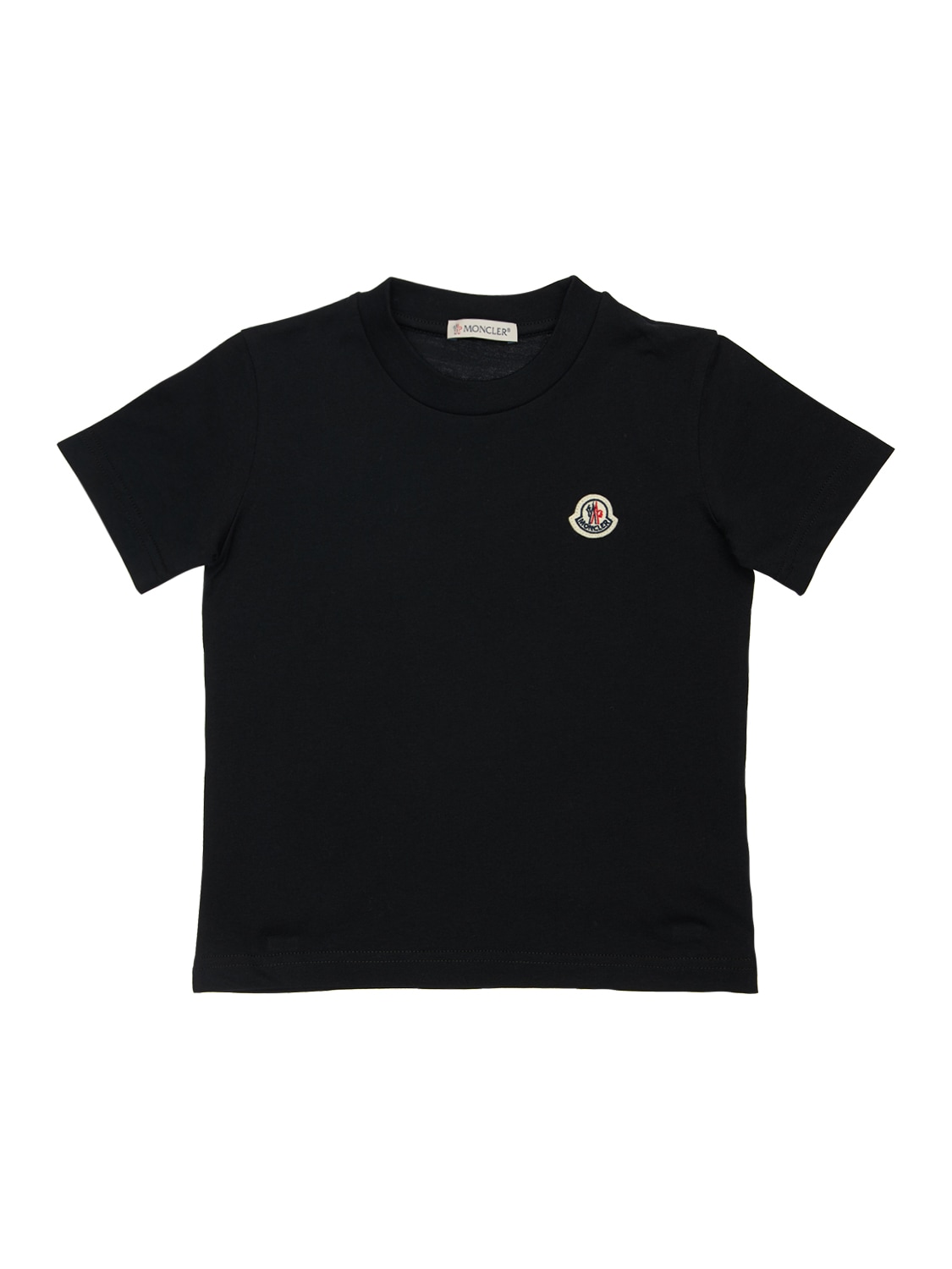 Cotton Jersey T-shirt W/ Logo Patch
