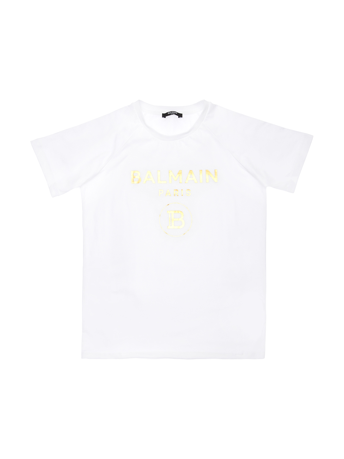 T-shirt Aus Baumwolljersey Mit Logodruck