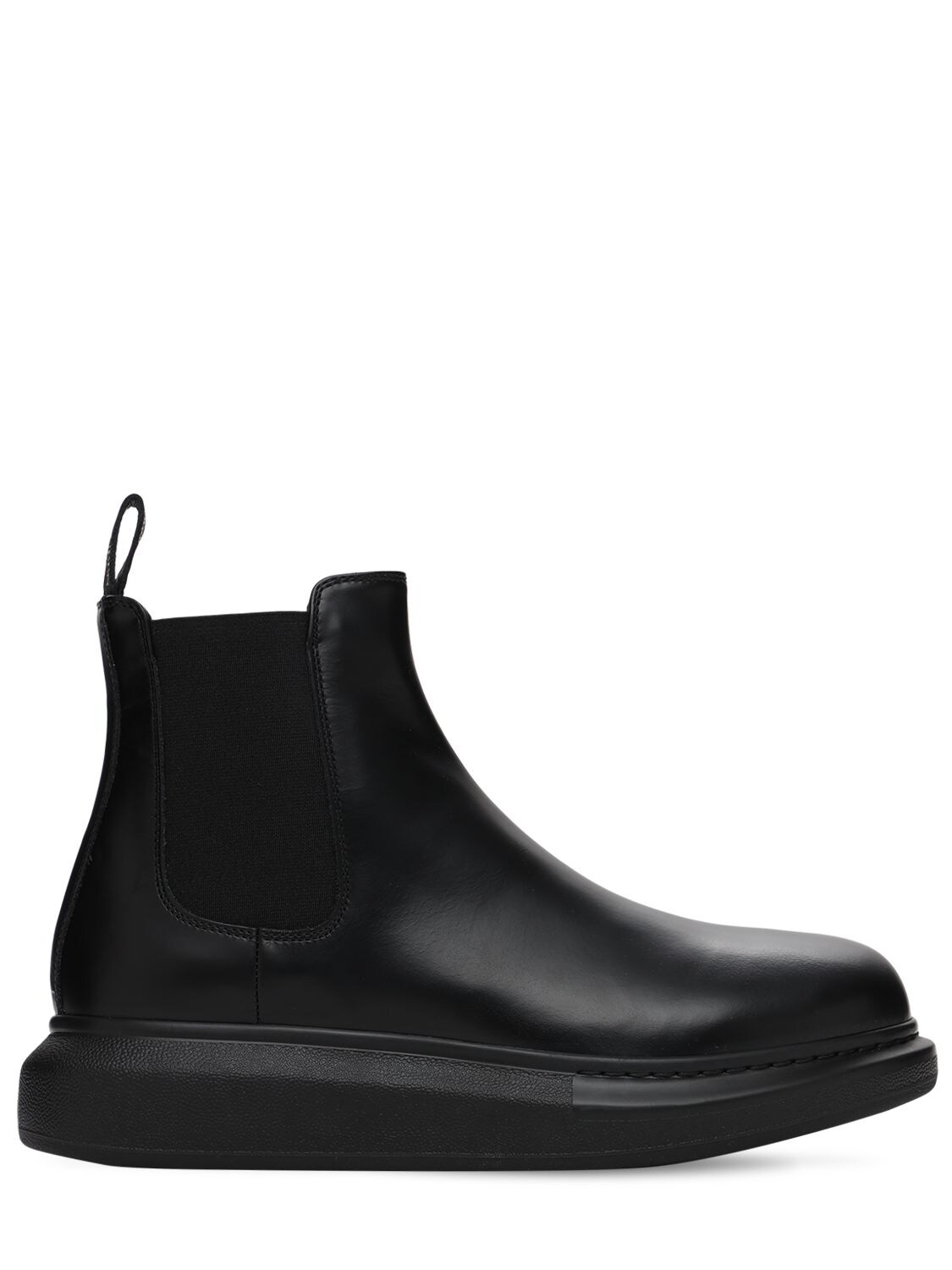 Image of 45mm Hybrid Leather Slip-on Boots