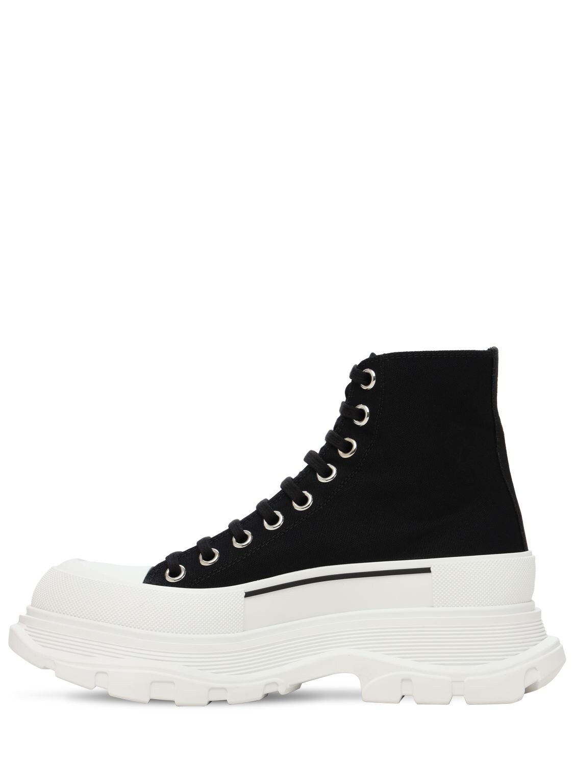alexander mcqueen tread slick platform sneakers