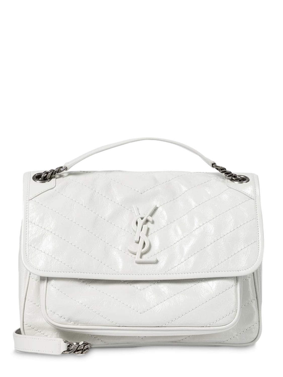 medium niki monogram leather bag