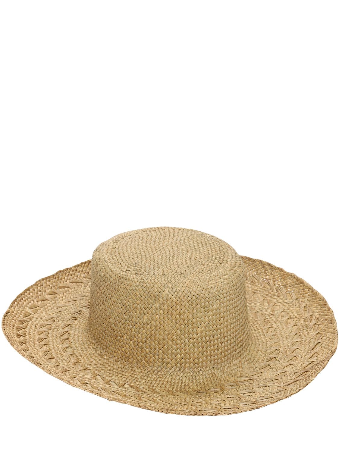 SAINT LAURENT “HONOLULU”巴拿马草帽,73IG1N062-OTUWMA2