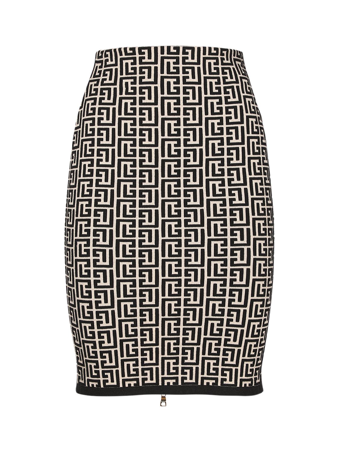 Rock Aus Wolljacquard