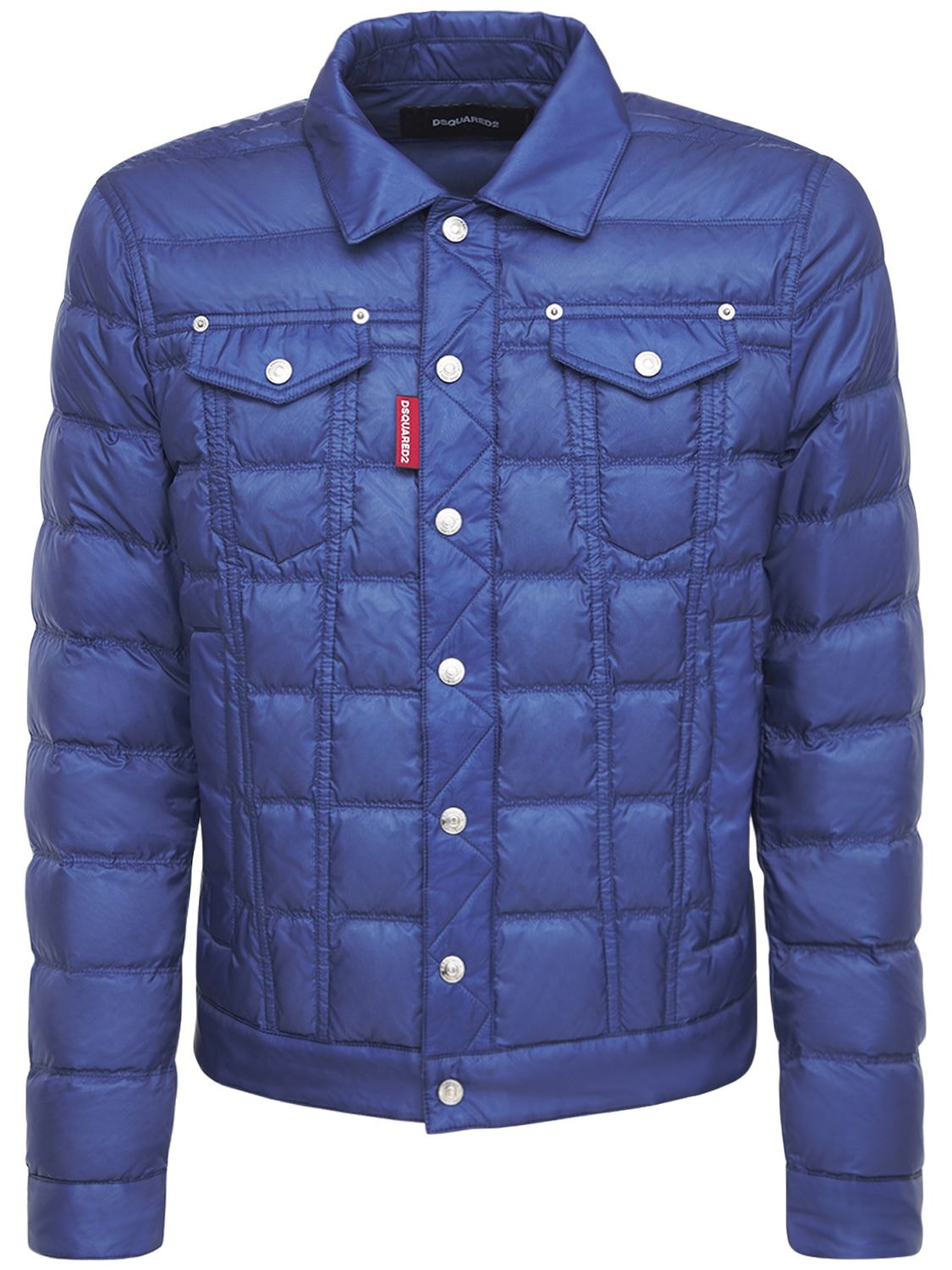 DSQUARED2 QUILTED NYLON DOWN JACKET,73IG7E003-NTIY0