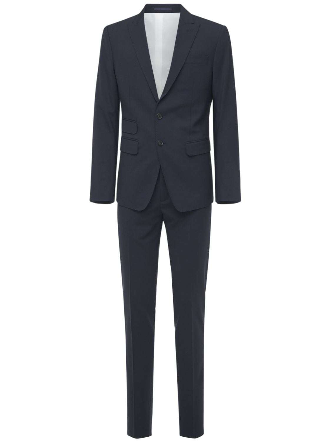 DSQUARED2 16.5CM LONDON STRETCH WOOL SUIT,73IG7E030-NTI00