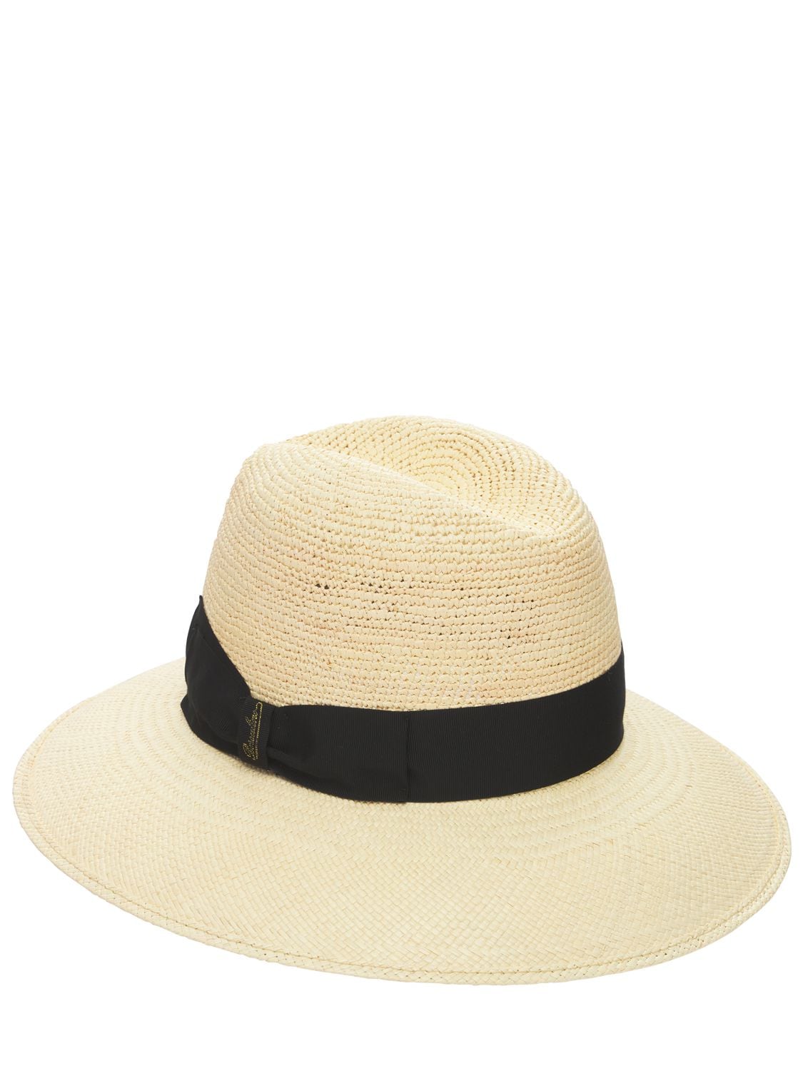BORSALINO "claudette" Semi-crochet Panama Hat
