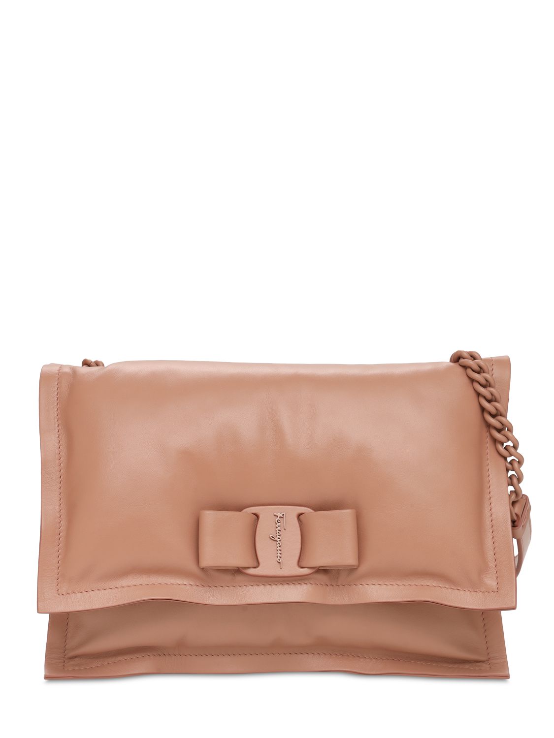 Schultertasche Aus Leder „viva“