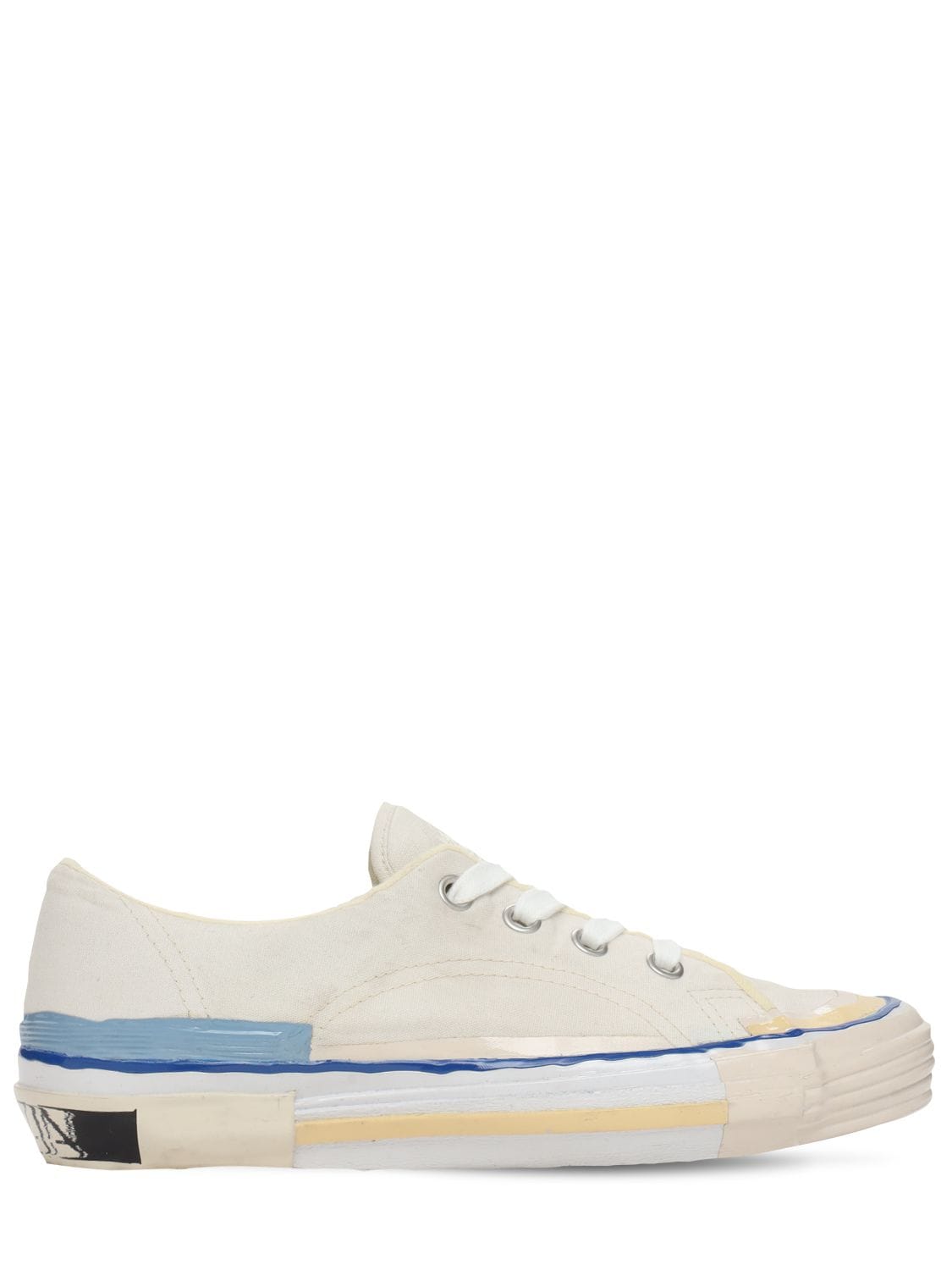 Lanvin MELTED LOW TOP VULCANIZED SNEAKERS