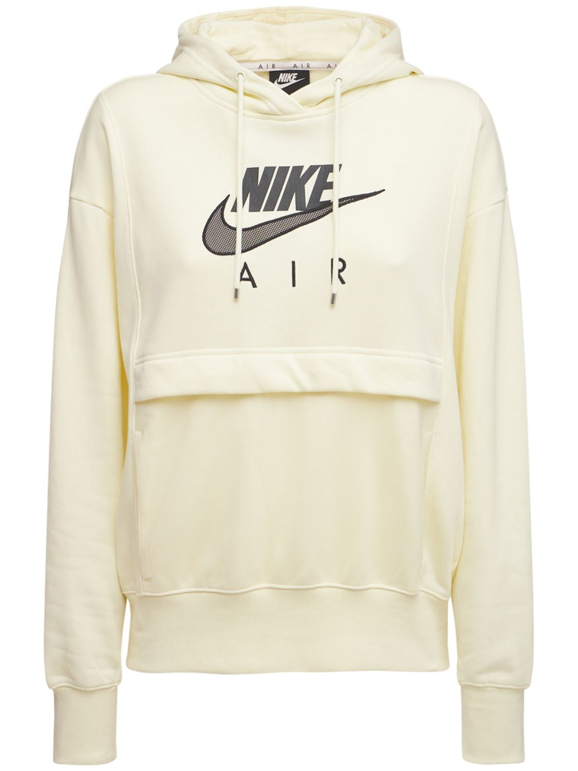 Nike "air" Sweatshirt Hoodie In White