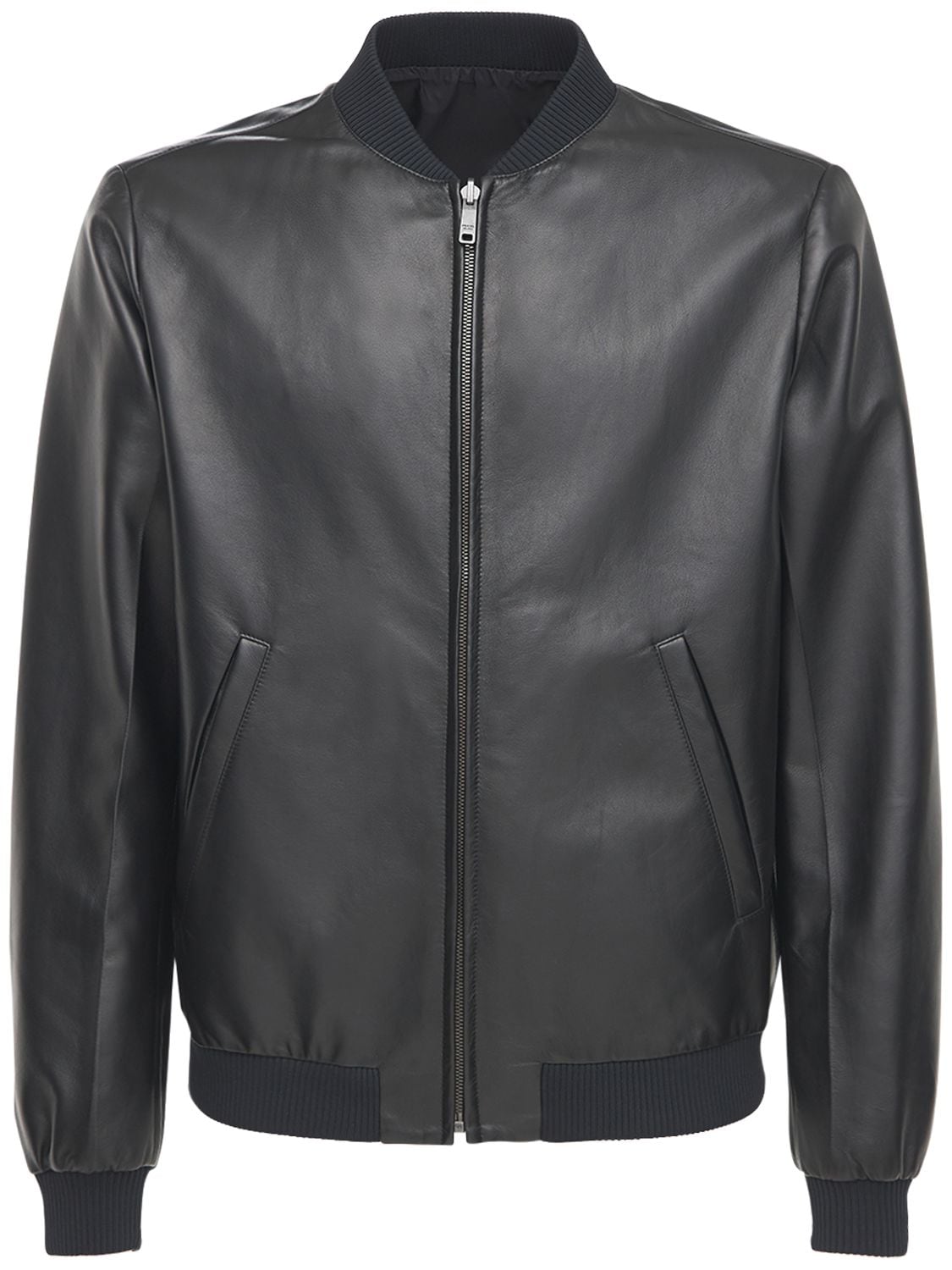 Reversible Leather & Nylon Jacket