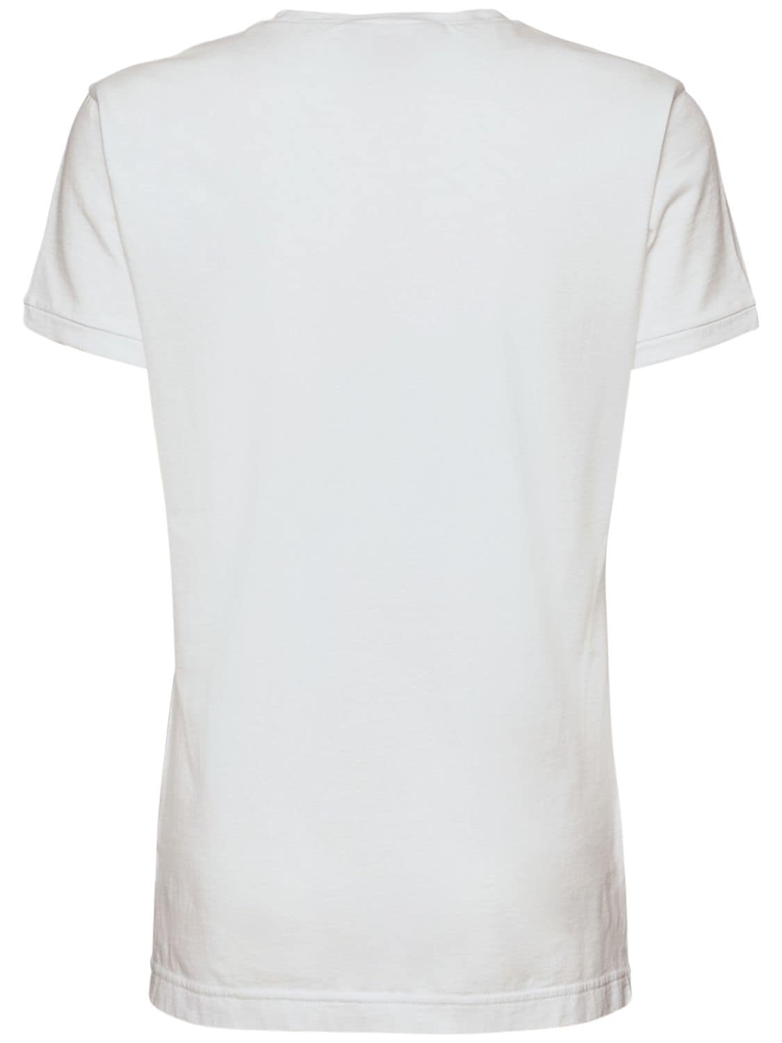 Shop Vivienne Westwood Classic Fit Organic Cotton T-shirt In White
