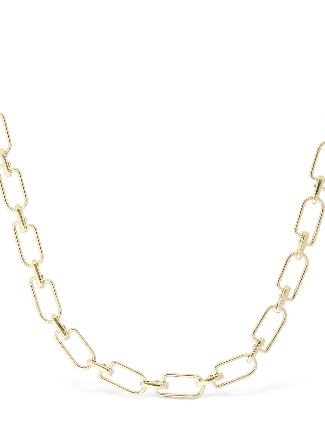 Shop Eéra Reine 18kt Gold & Diamond Chain Necklace In Gold,crystal