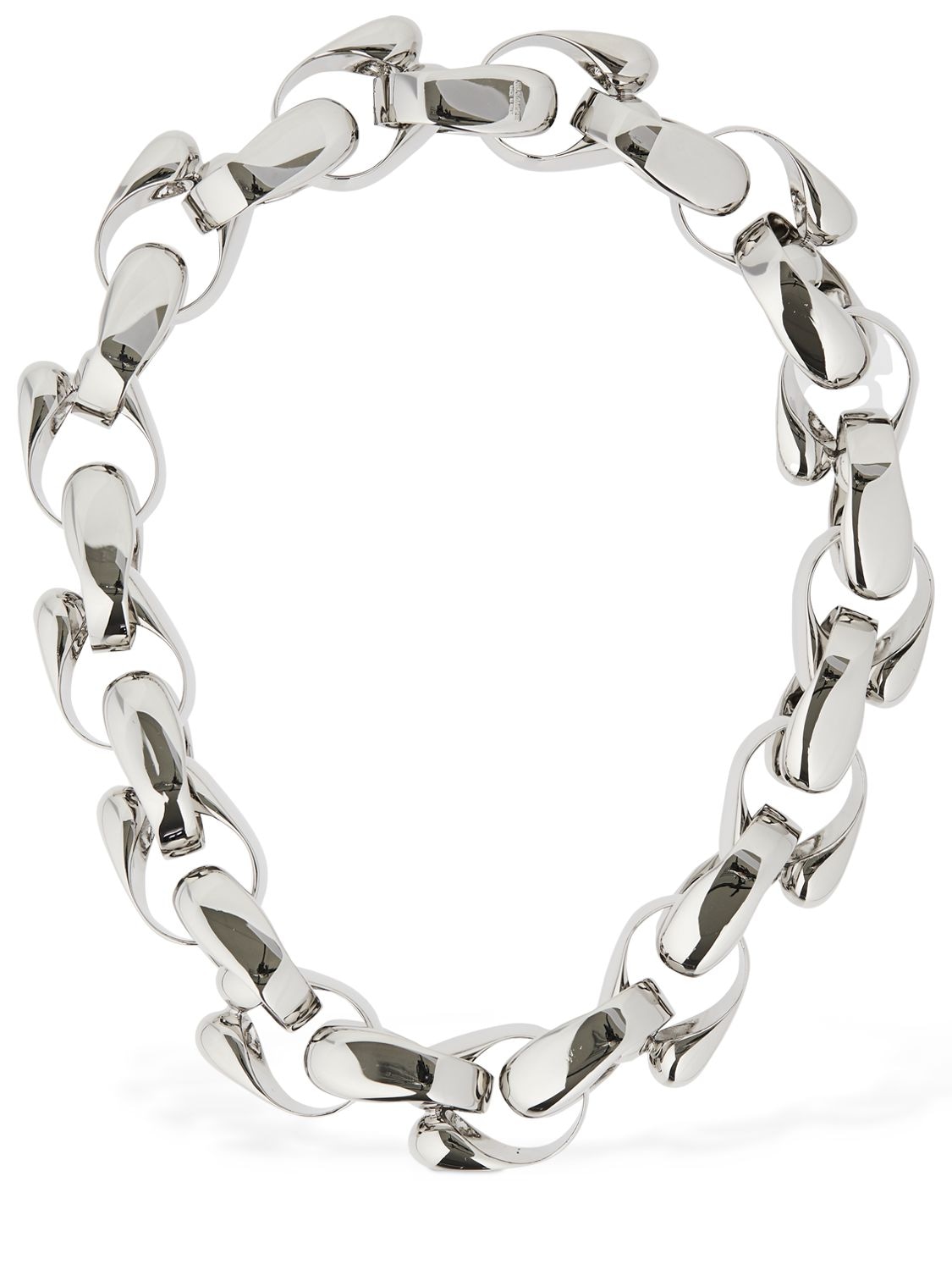 Jil Sander Bold Chain Necklace In Silver