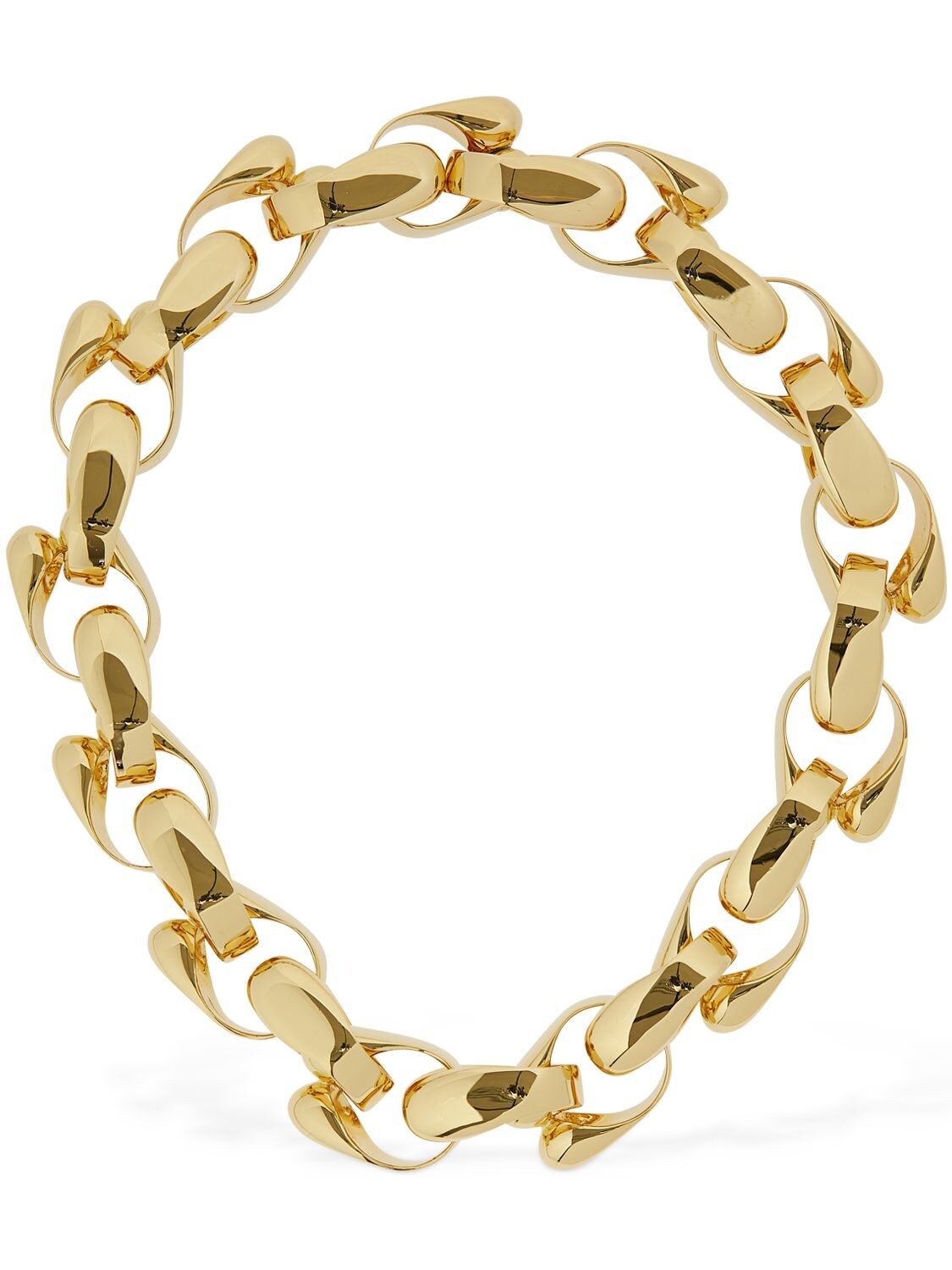 Jil Sander Bold Chain Necklace In Gold
