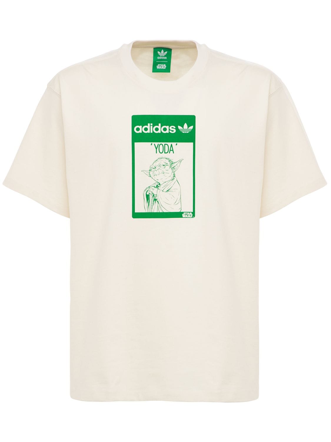 ADIDAS ORIGINALS “YODA”有机棉平纹针织T恤,73IGZU087-TK9OLURZRUQ1