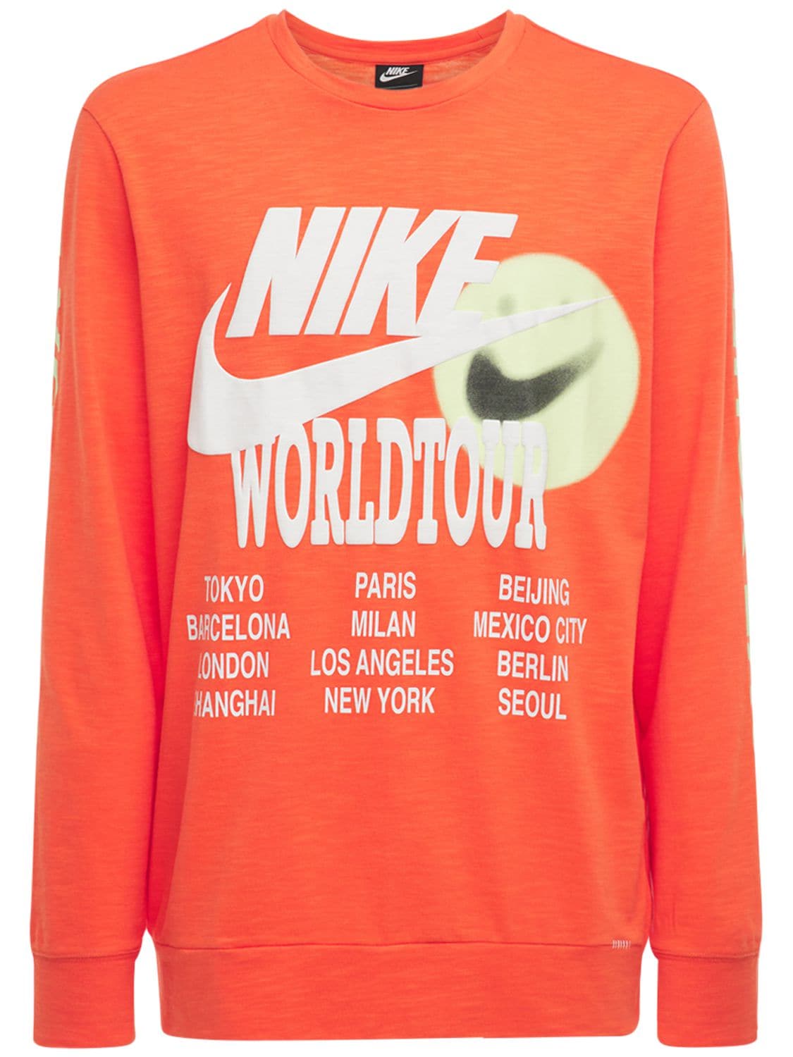 T-shirt “world Tour” Con Stampa