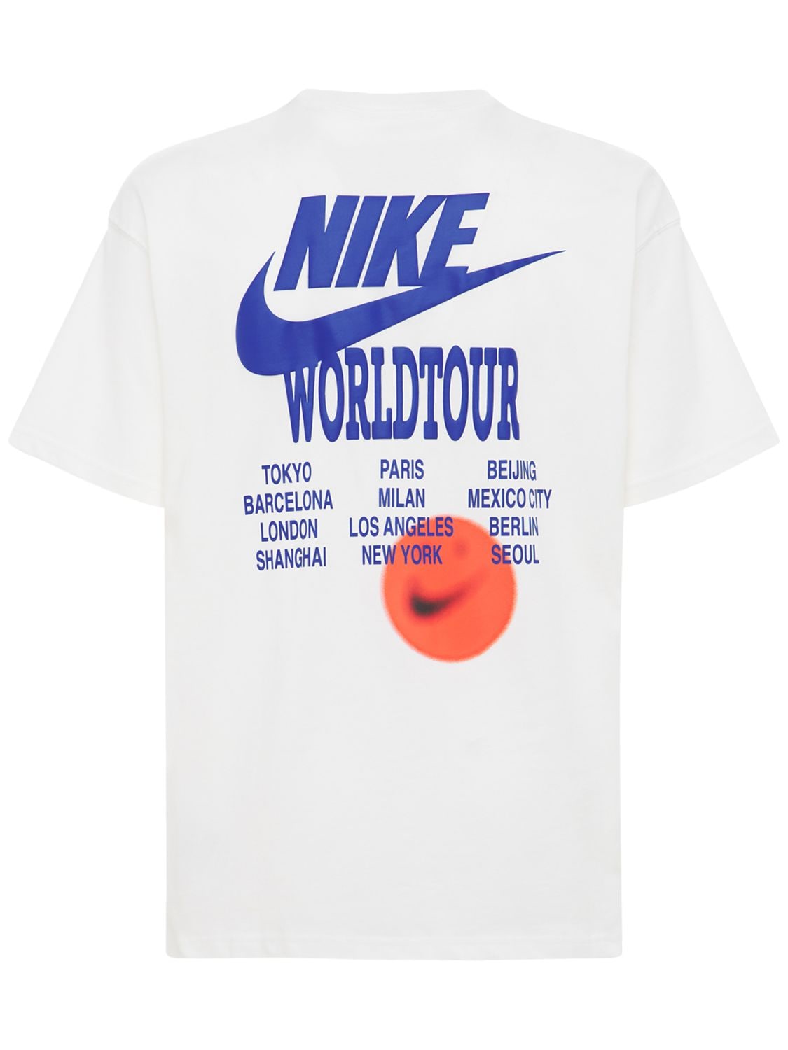 Nike World Tour Printed T-shirt In White | ModeSens