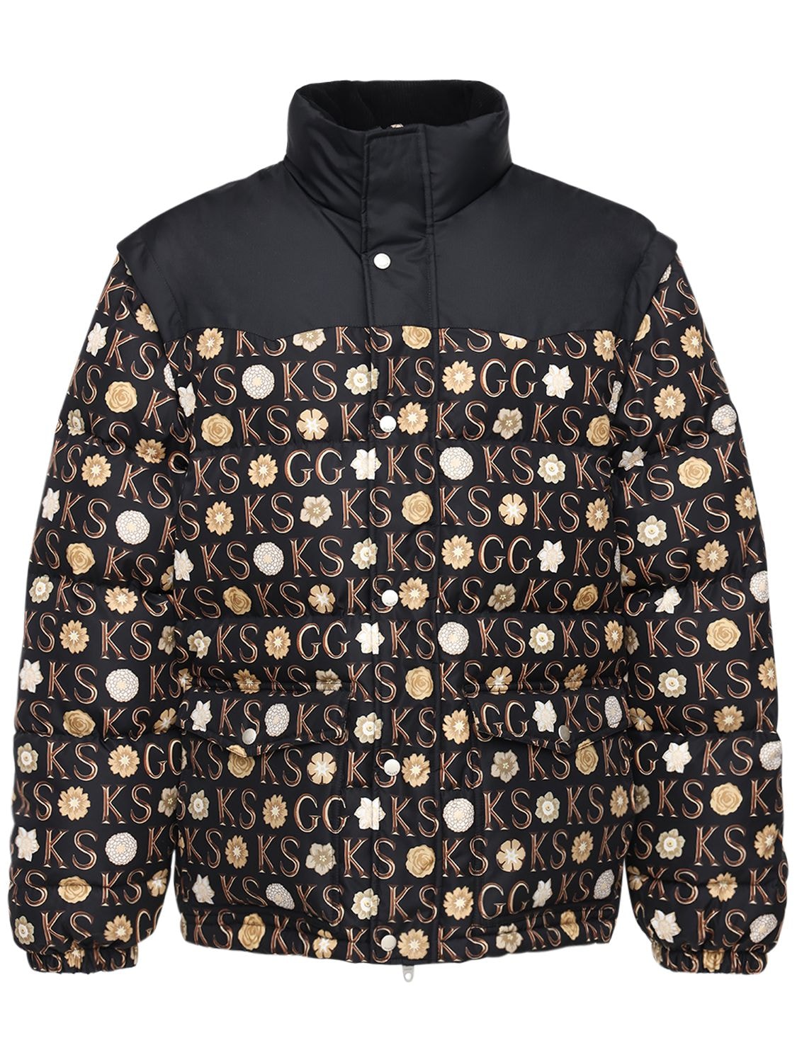 gucci print jacket