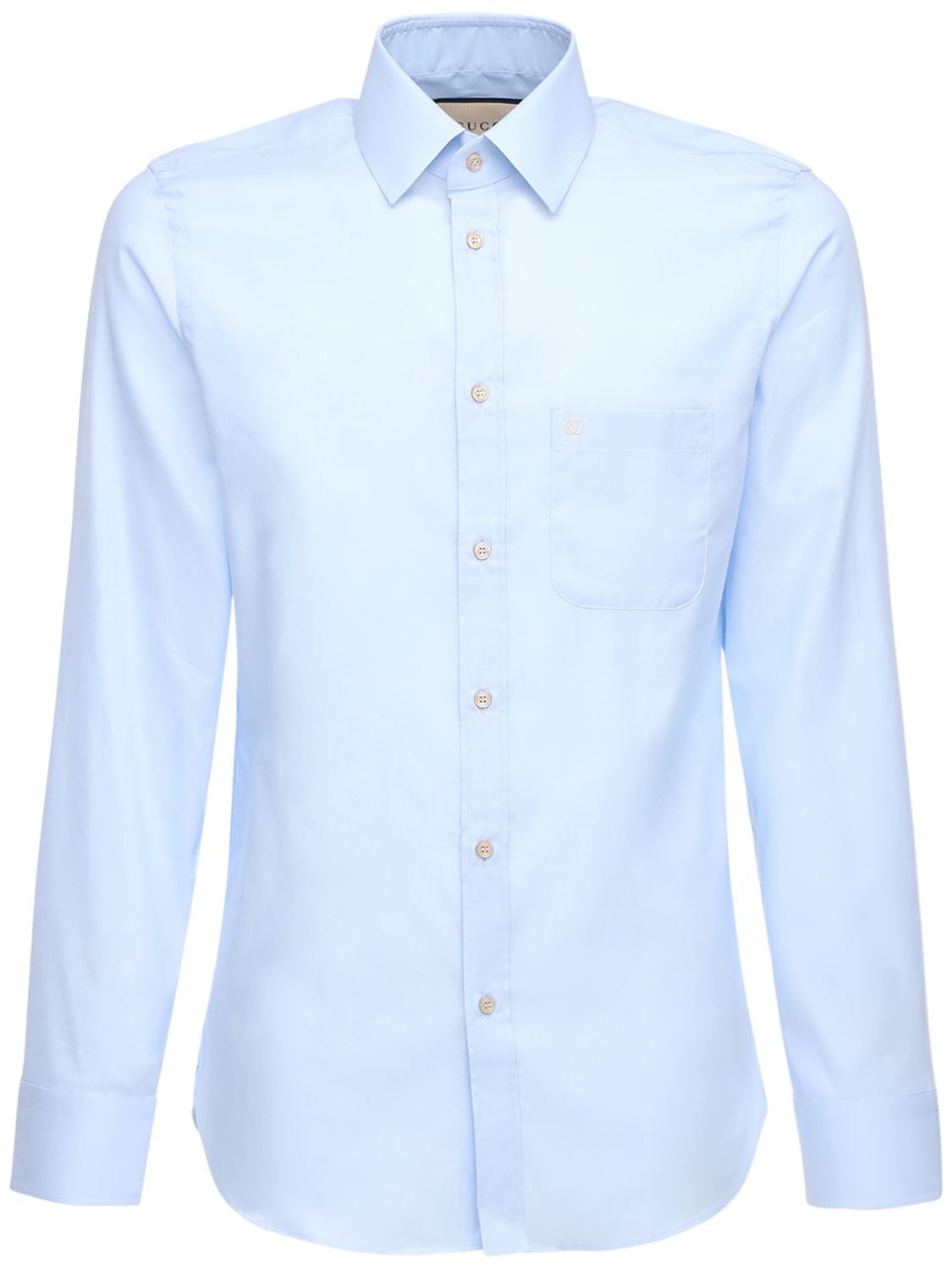 Embroidery Oxford Cotton Shirt