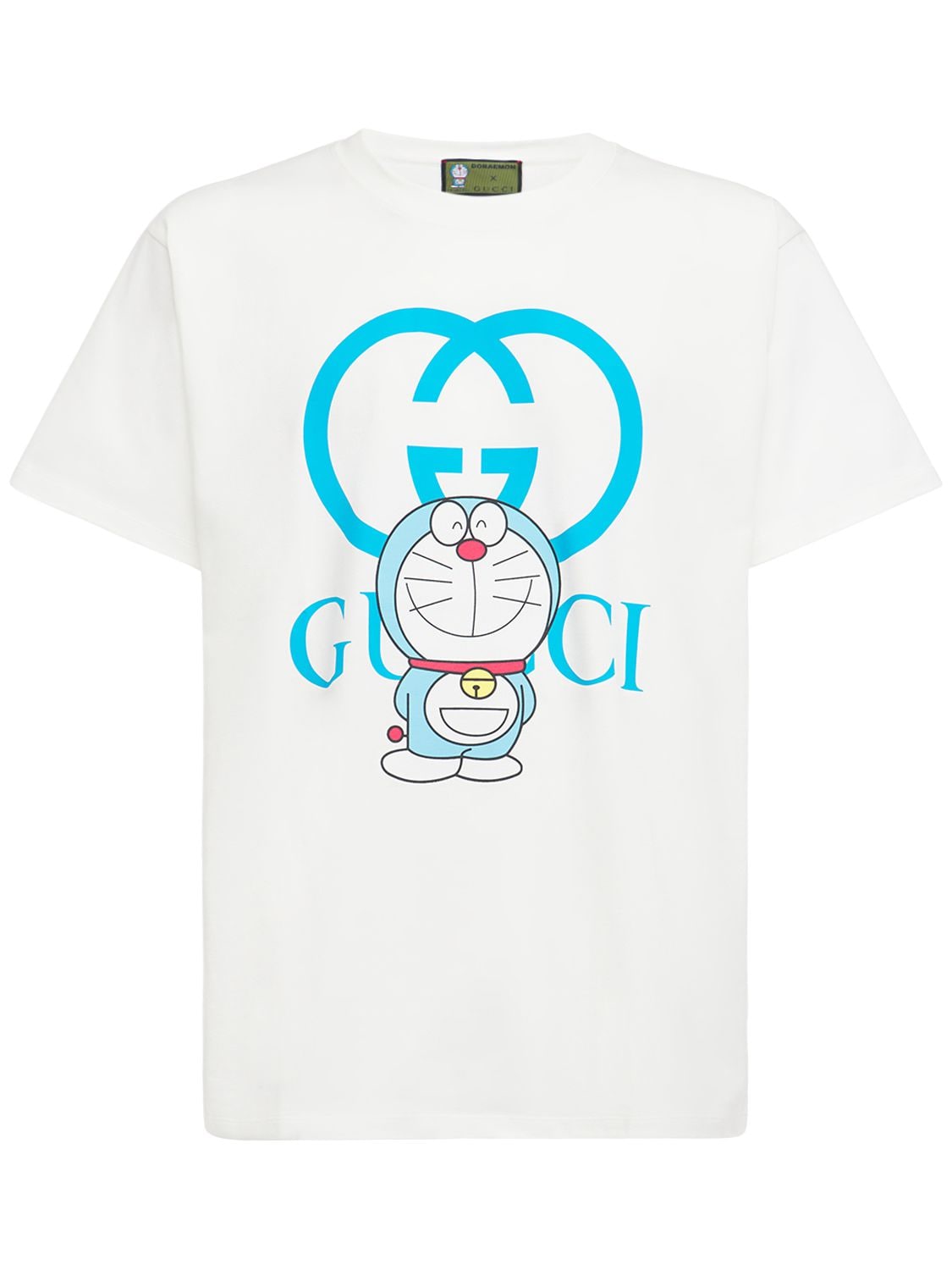 Doraemon X Gucci コットンtシャツ