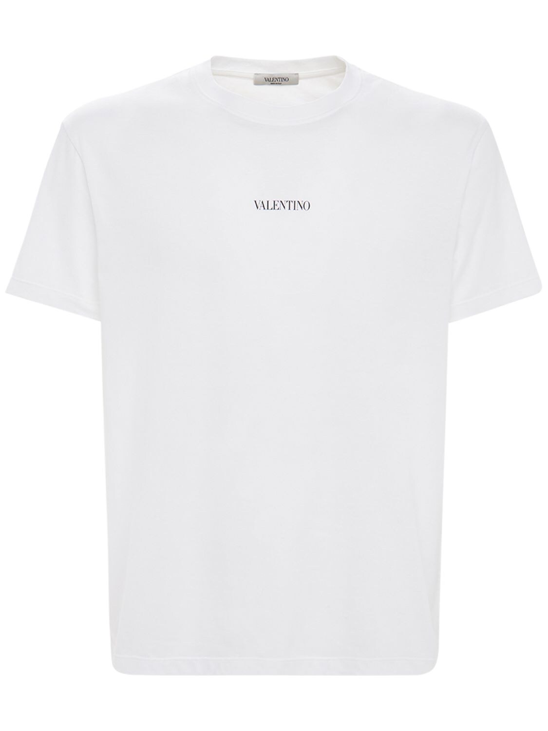 T-shirt In Cotone Stampa Logo