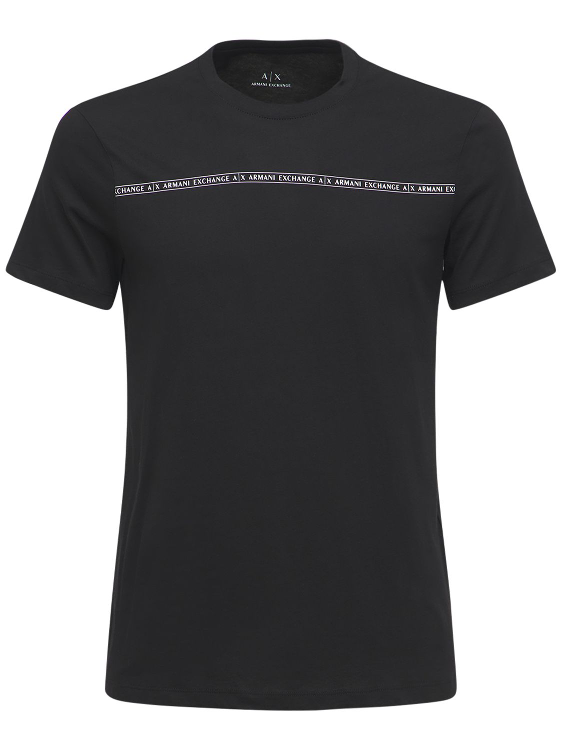 T-shirt Aus Baumwolle Mit Logo