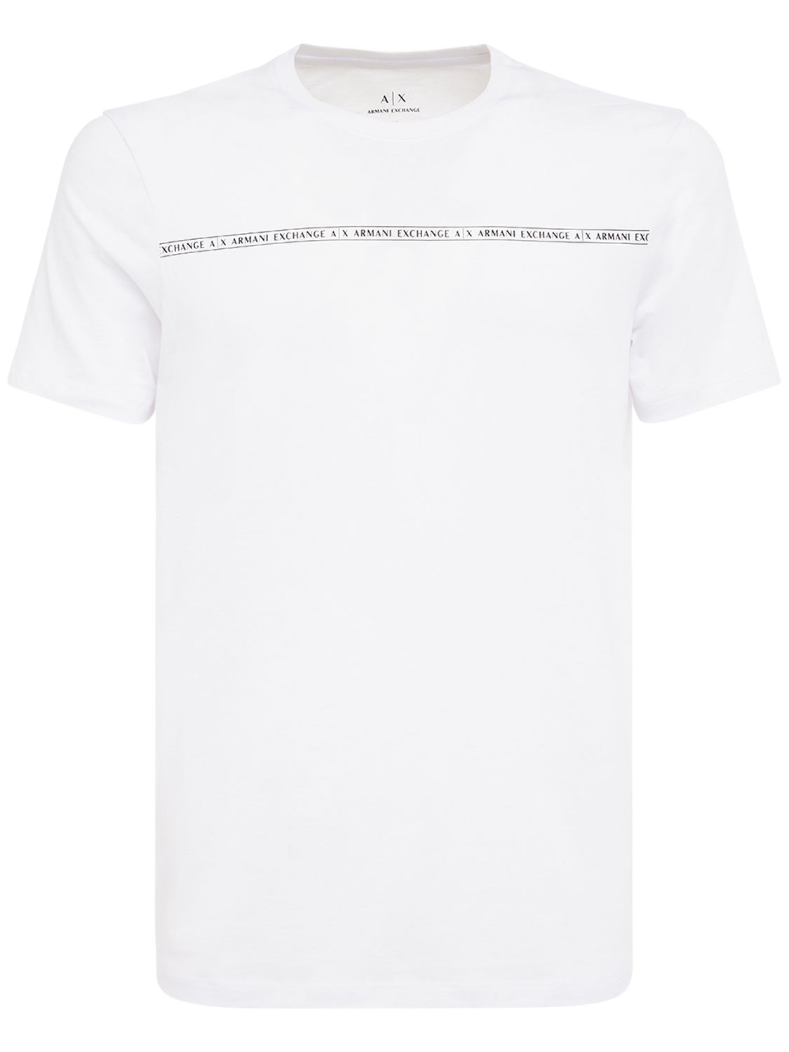 T-shirt Aus Baumwolle Mit Logo