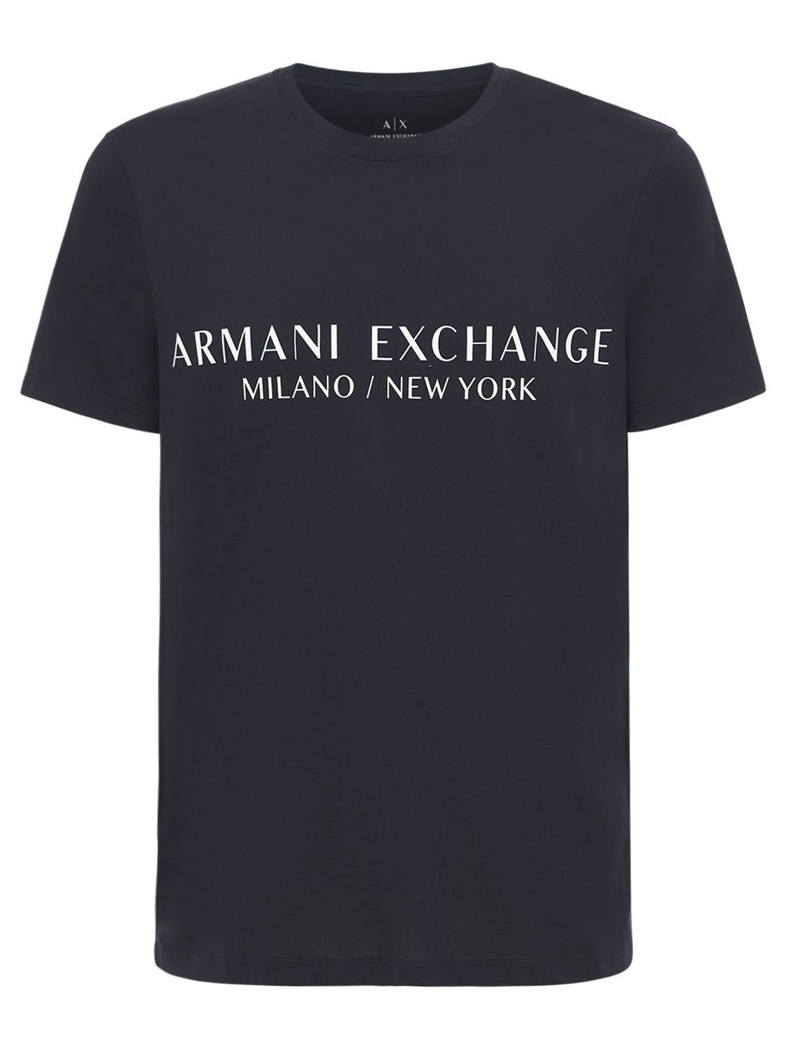 T-shirt Aus Baumwolle Mit Logodruck