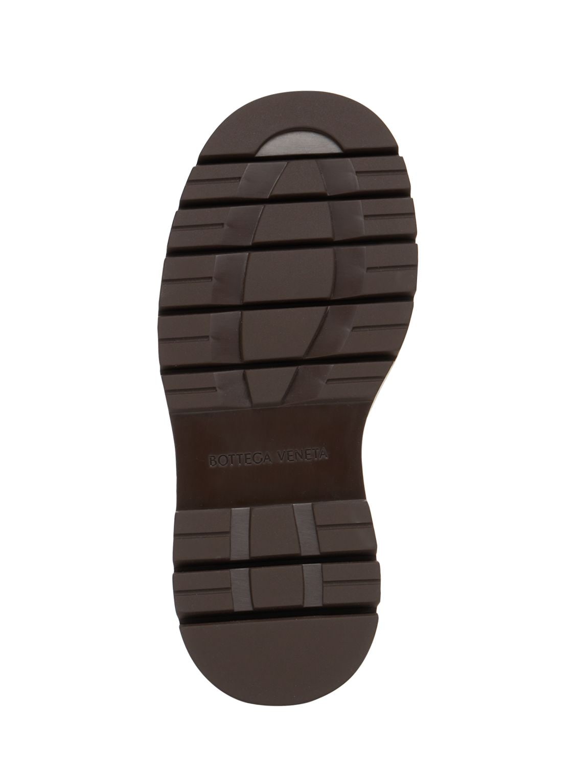 Shop Bottega Veneta 55mm Tire Leather Beatle Boots In Black,brown