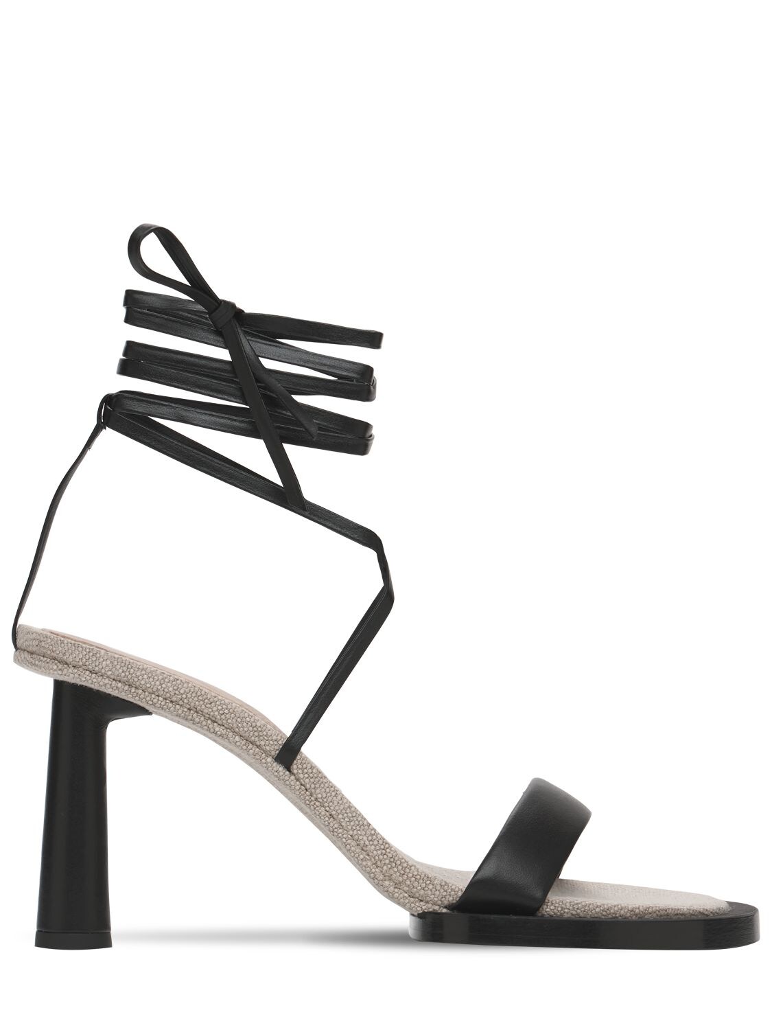 jacquemus les rond carré sandals