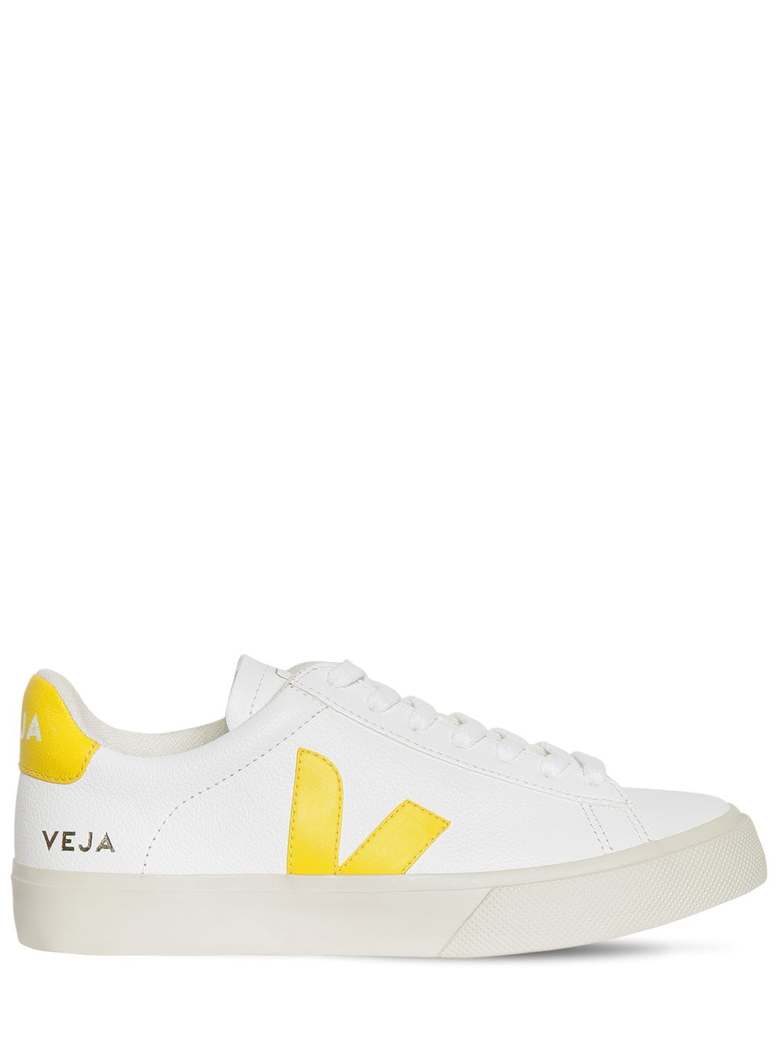 veja net sustain campo leather and vegan suede sneakers