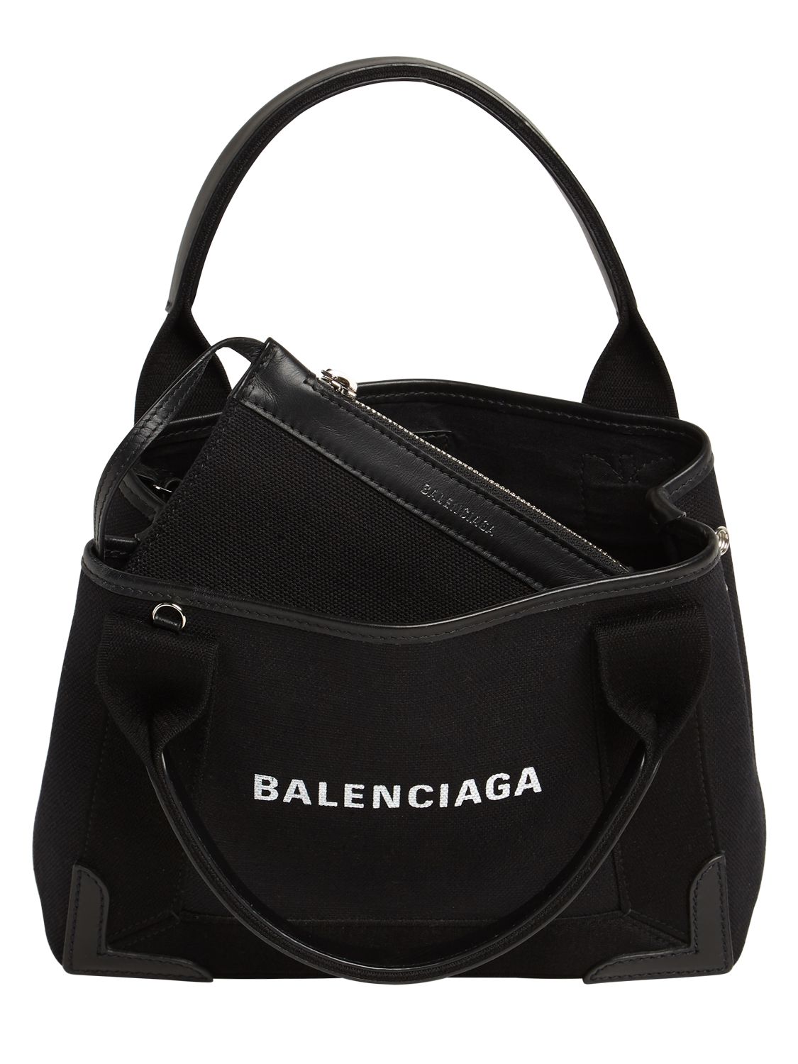 balenciaga cabas canvas tote