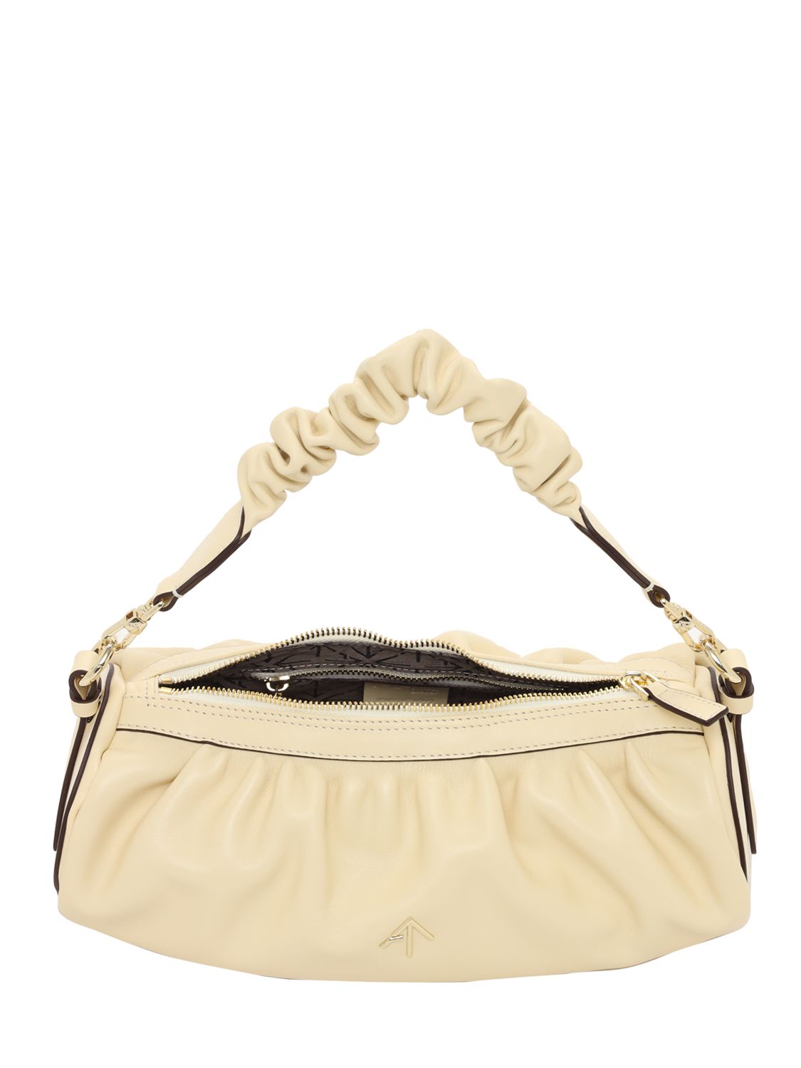MANU ATELIER RUCHED CYLINDER CHAIN XX BAG