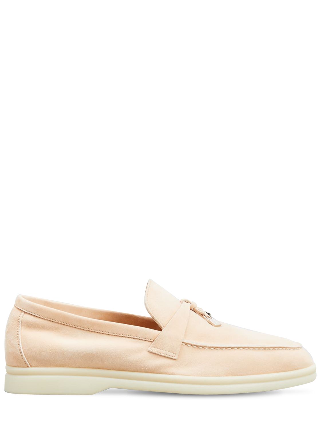 loro piana pink shoes