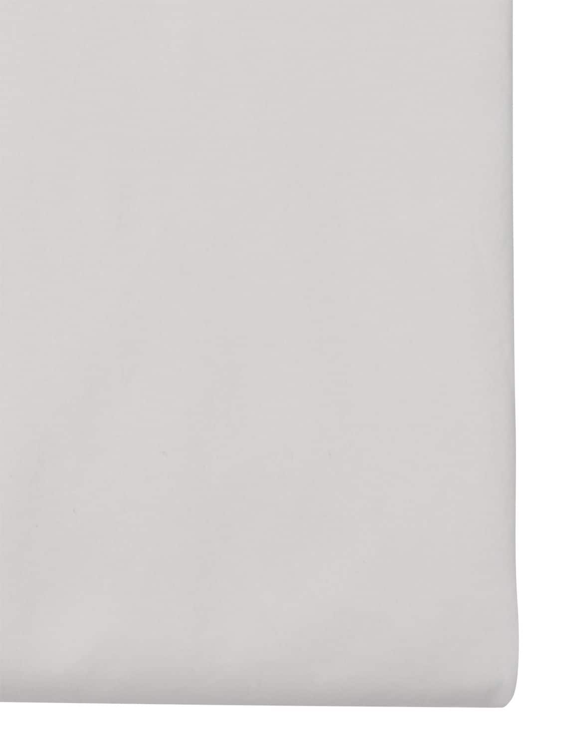 Shop Tekla Cotton Percale Flat Bedsheet In White