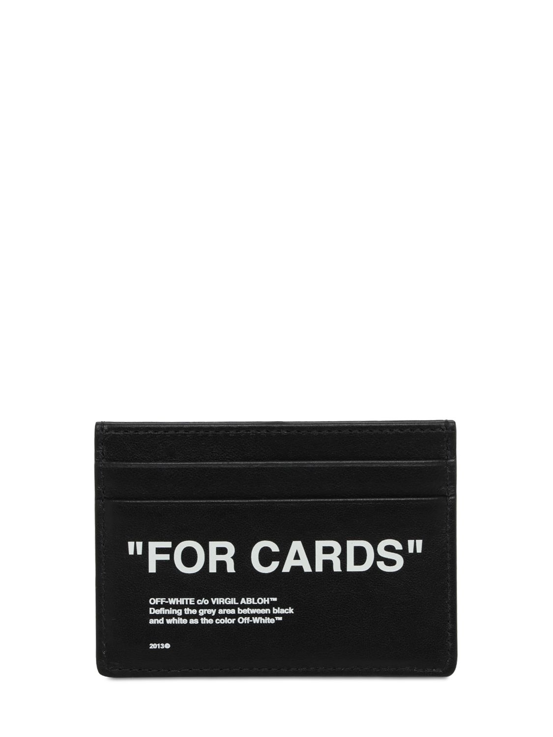 Off-White  Portacarta Quote