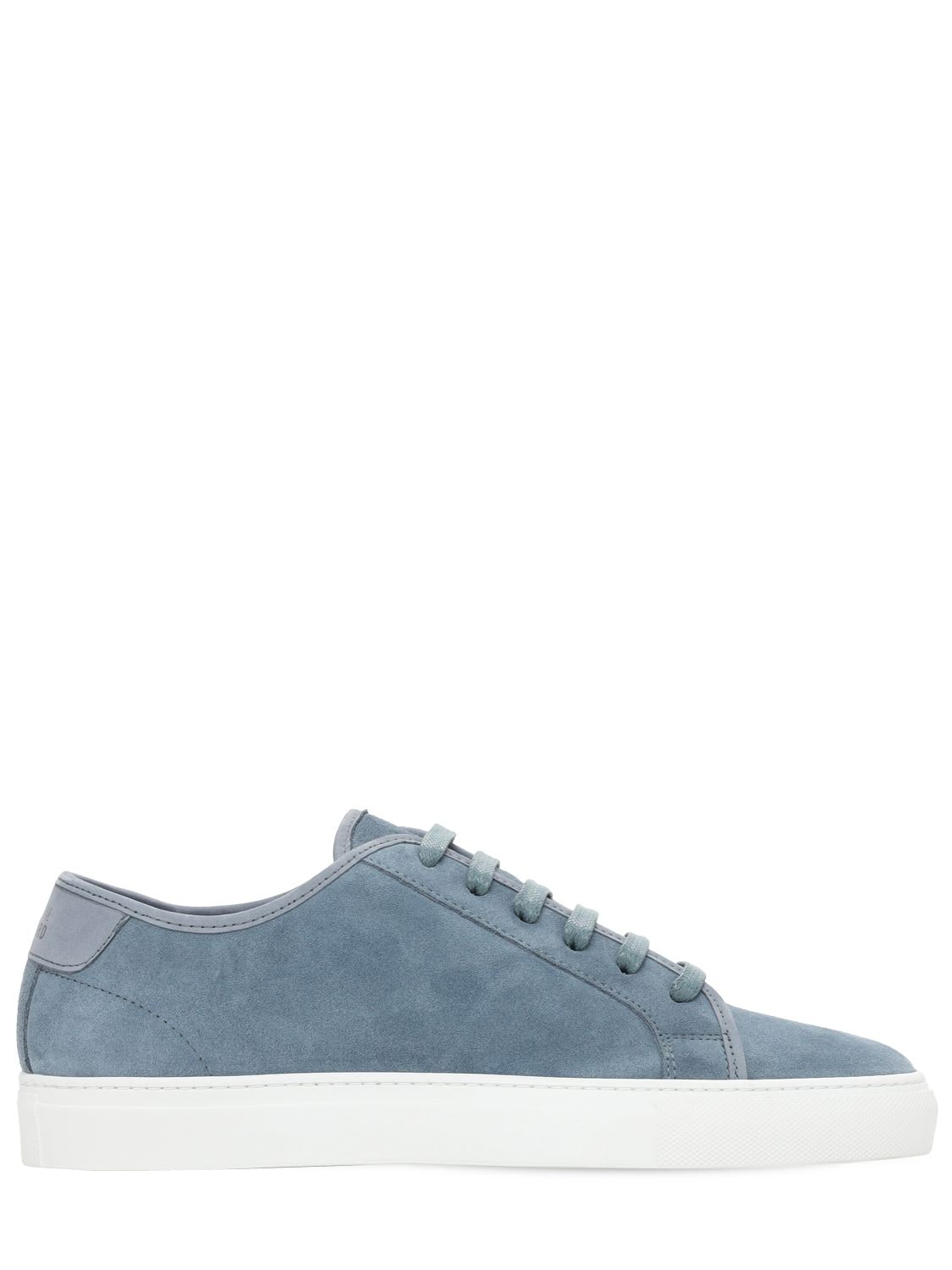 National Standard 30mm Edition 3 Suede Low Sneakers In Blue Suede