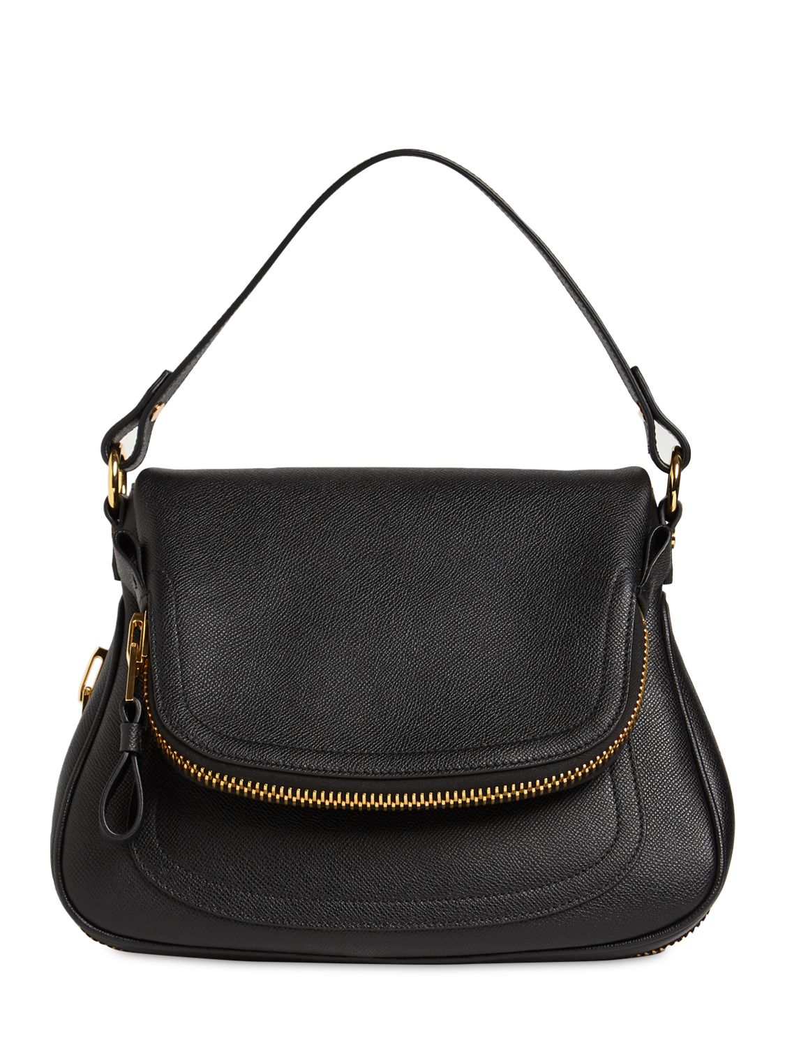 Schultertasche Aus Narbleder „jennyfer“