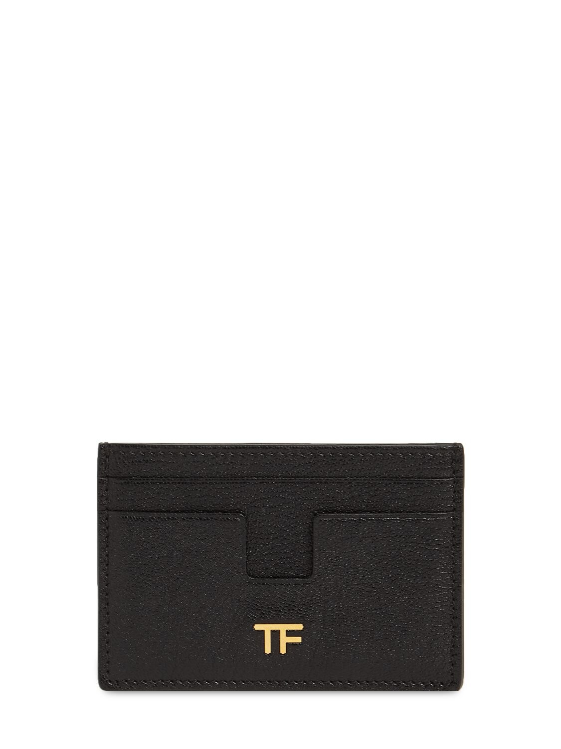 Tf Leather Card Holder