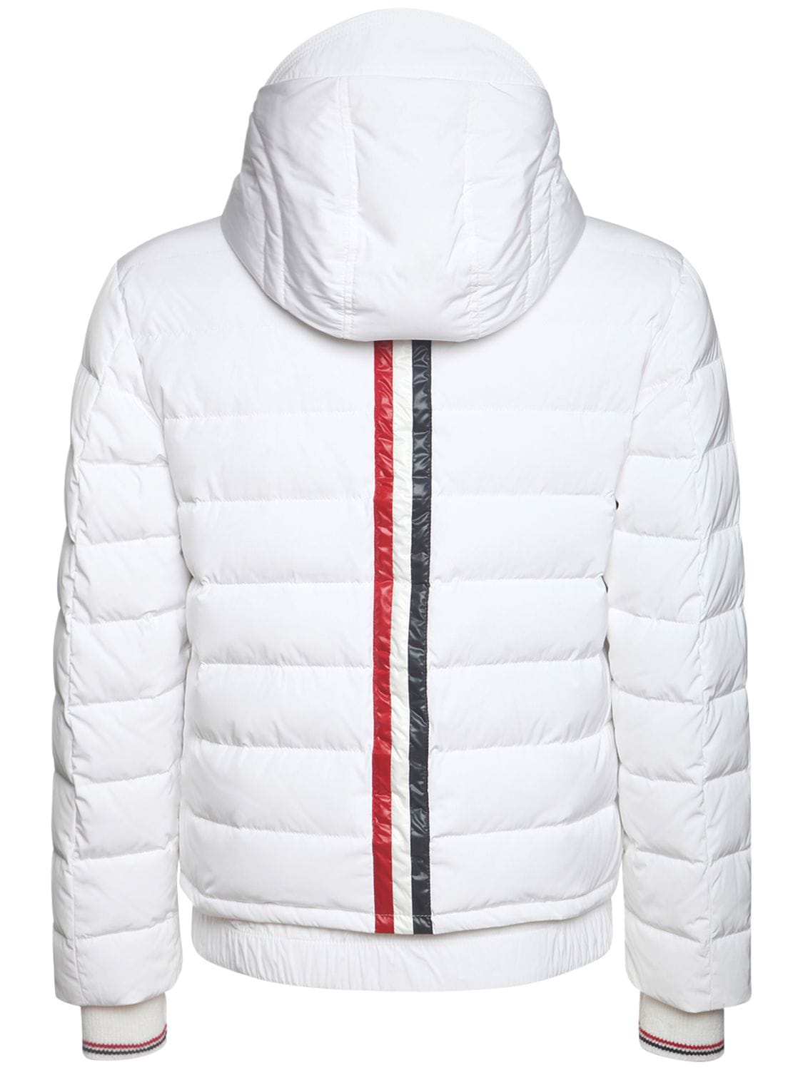 Thom Browne 科技织物斜纹滑雪夹克 In White