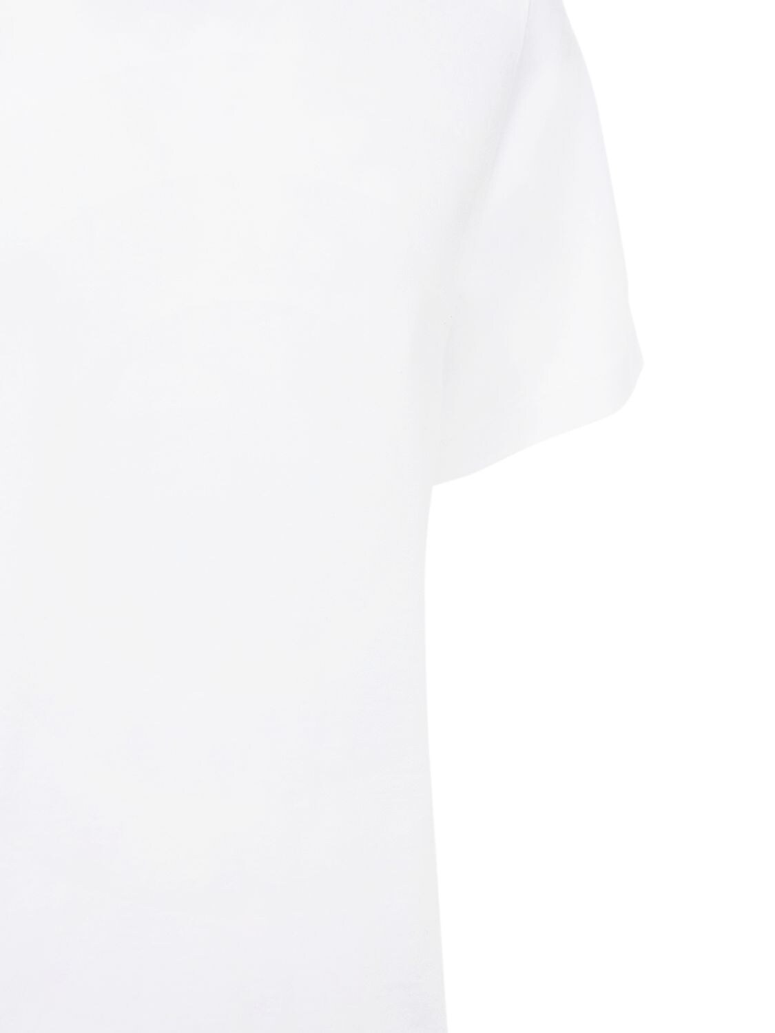 Shop Thom Browne Relaxed Fit Cotton Jersey T-shirt In White