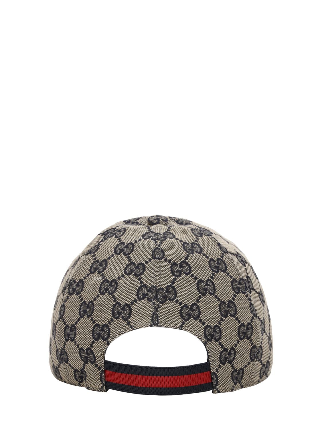 Shop Gucci Gg Supreme Cotton Canvas Trucker Hat In Beige,blue