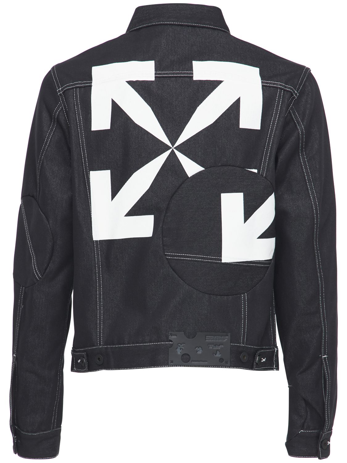 veste en jeans off white