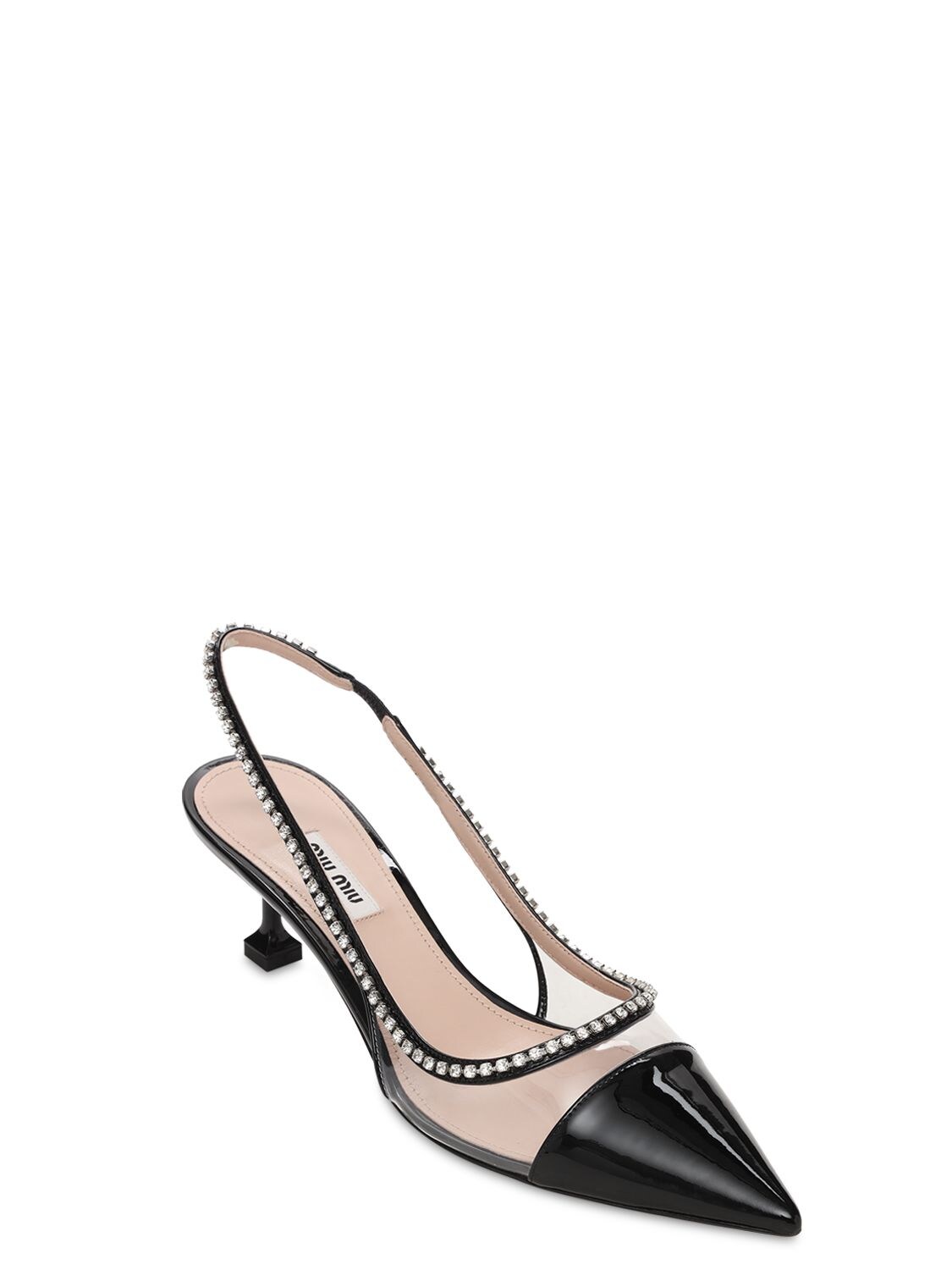 Multistrap pump in black patent leather – A.Bocca