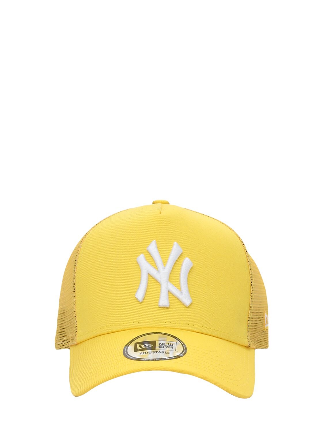 New Era Tonal Mesh Trucker Ny Yankees Cap In Yellow