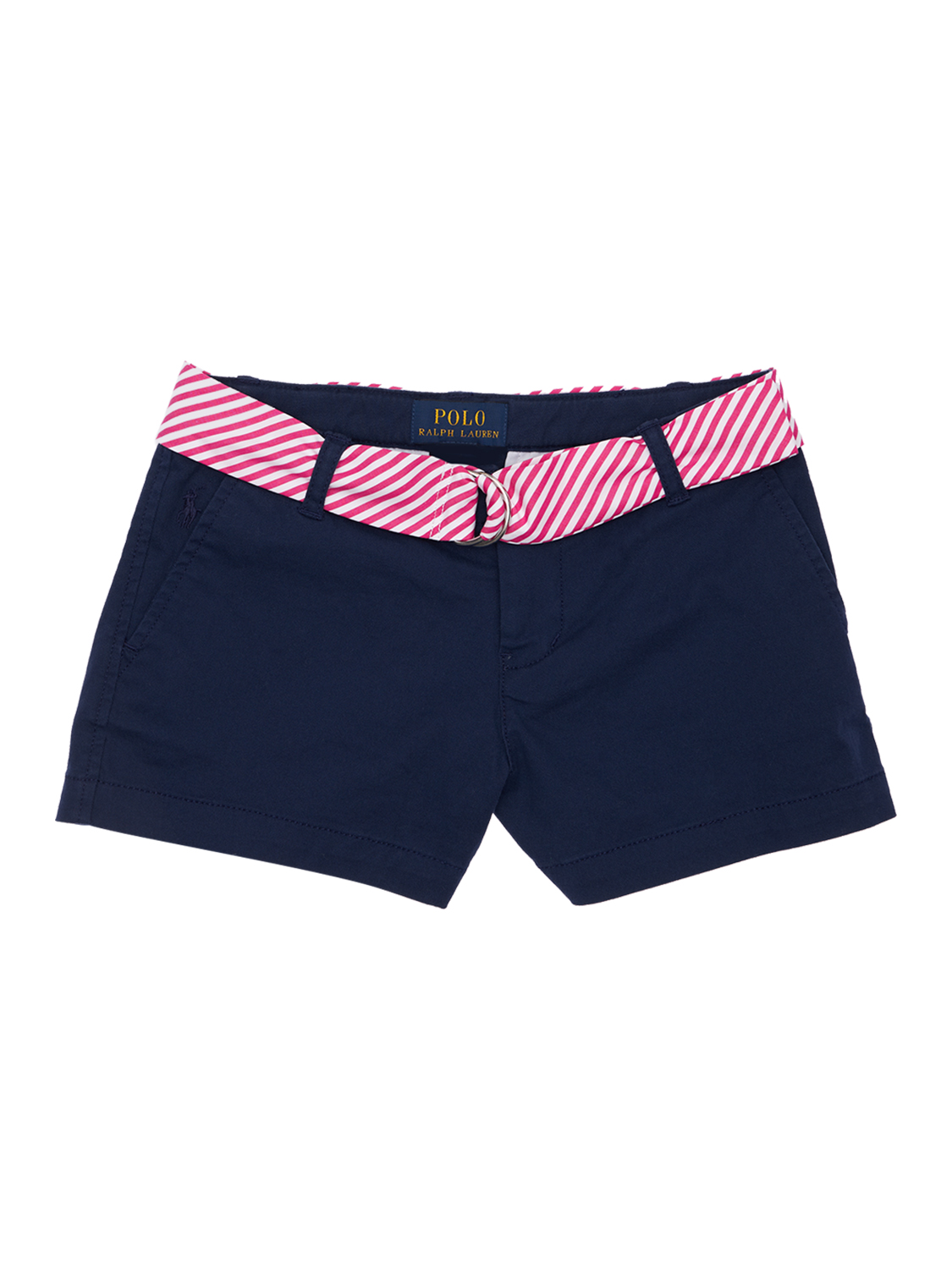 Shorts Aus Stretch-baumwolltwill