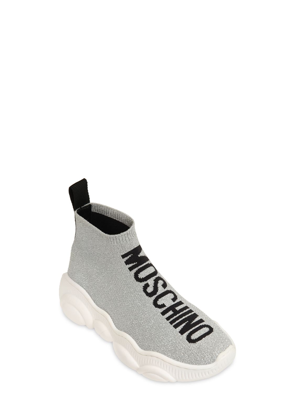 Hohe Sneakers Aus Sockenstrick