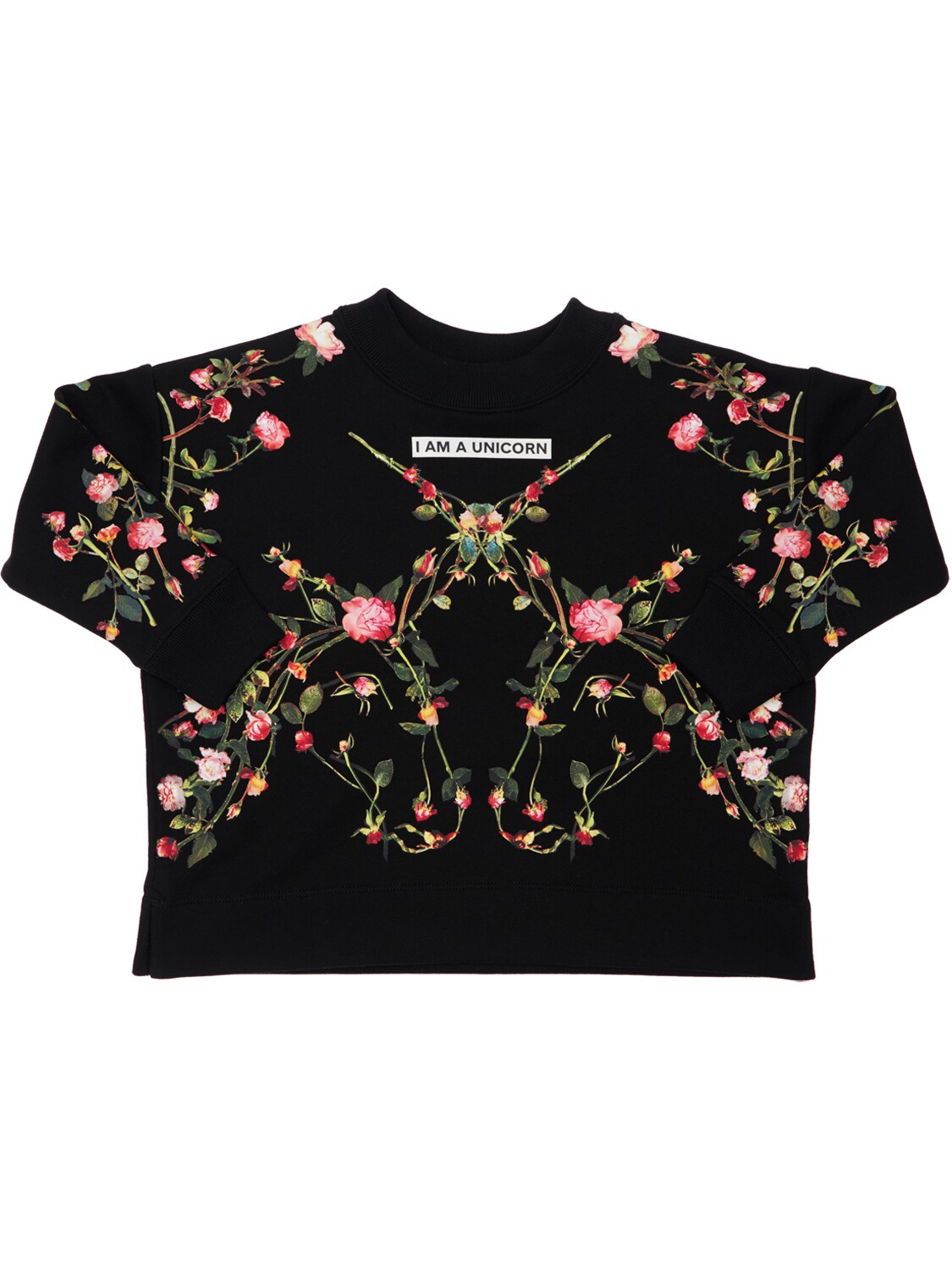BURBERRY UNICORN PRINT COTTON SWEATSHIRT,73ILXH012-QTEXODK1