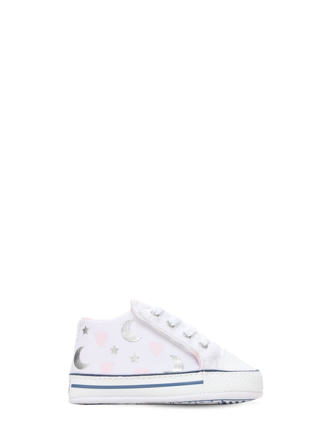 Converse Kids' Chuck Taylor Cribster Pre-walker Shoes In White